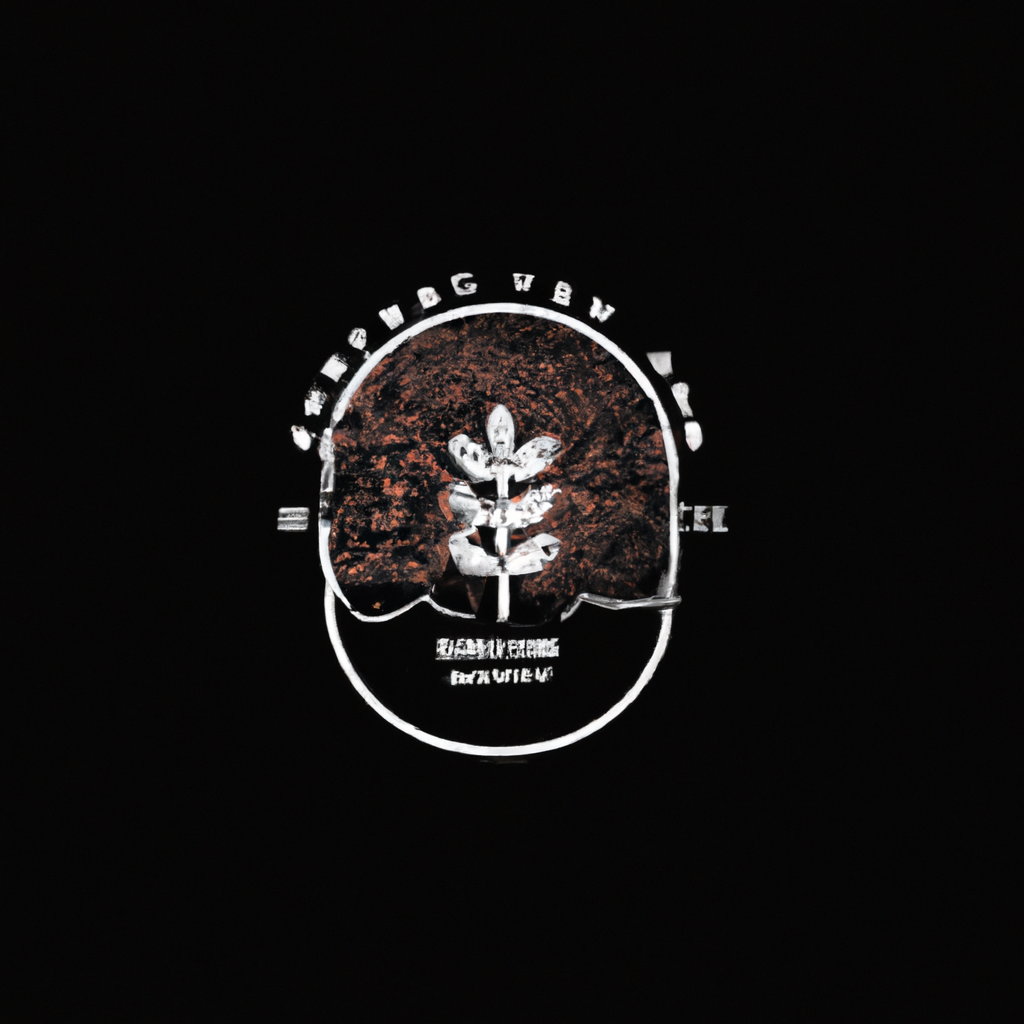 Logo de l’Atelier Argile — symbole feuille monoline